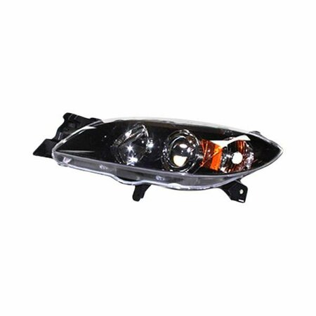 ESCAPADA Left Halogen Headlight for 2004-2004 Mazda 3 ES3088176